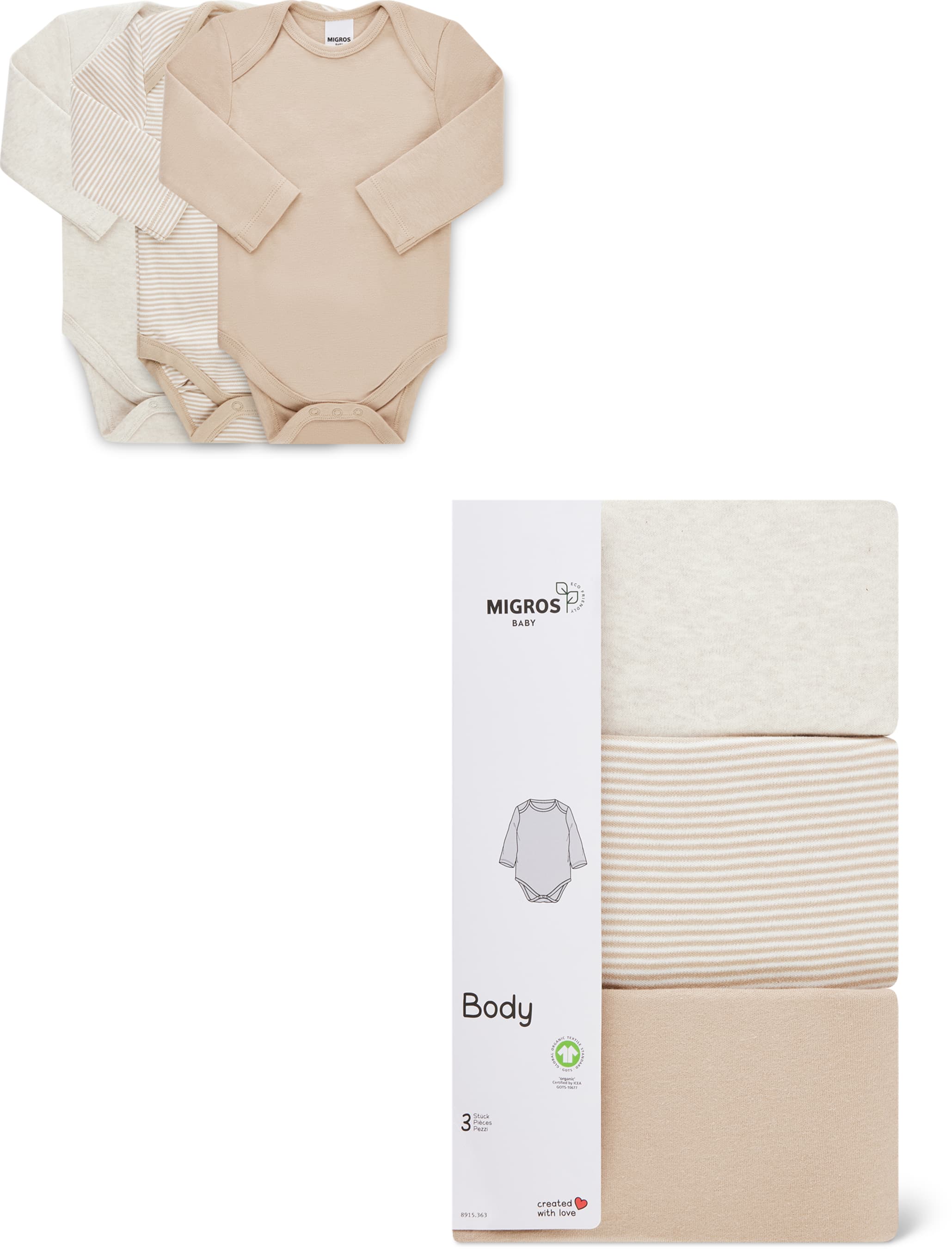 Baby Body 3er Pack